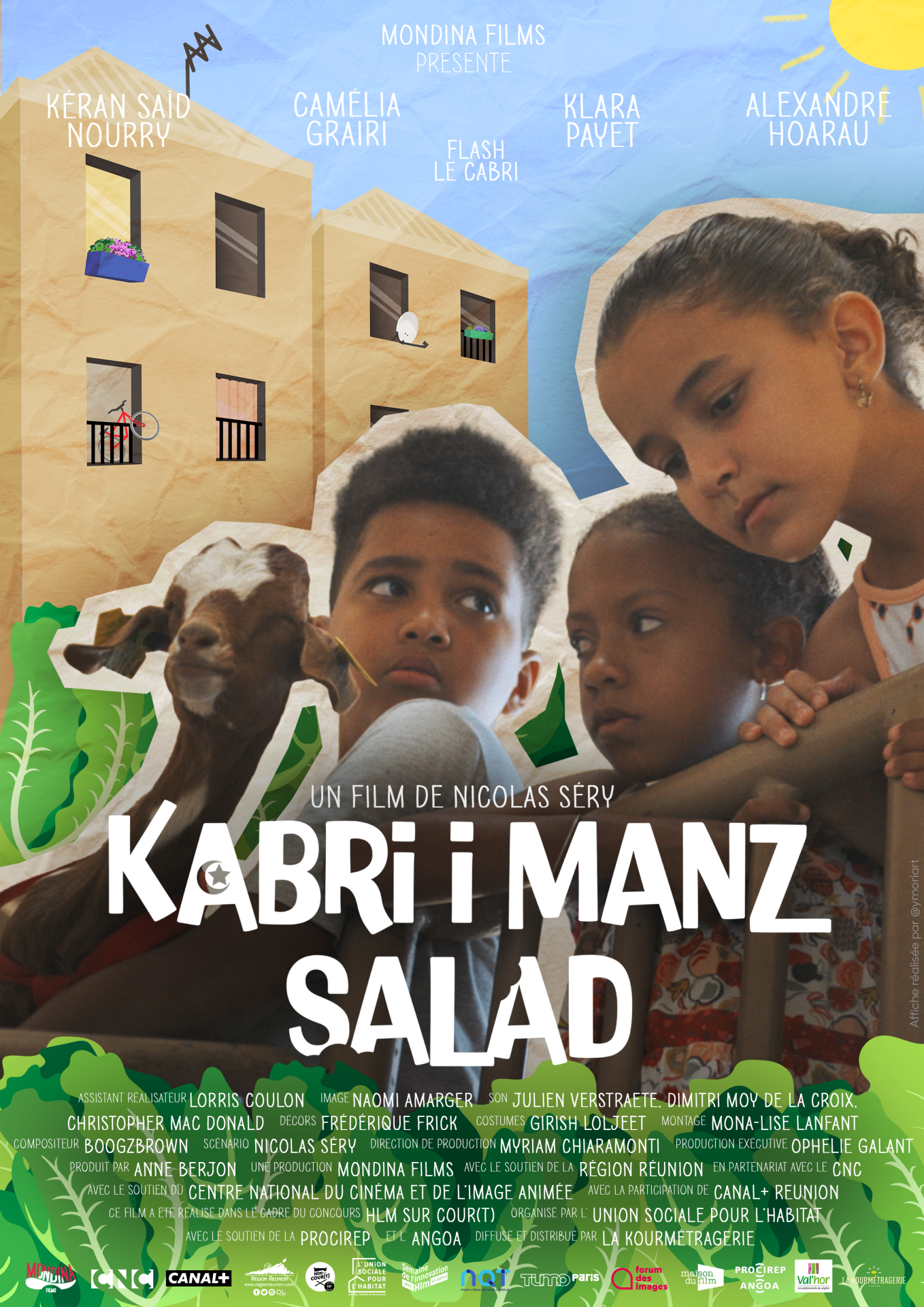 Kabri i manz salad